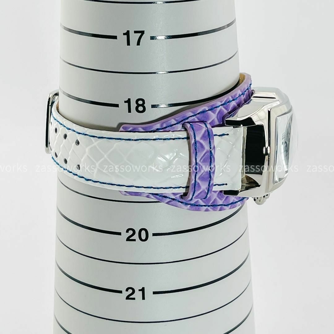 INVICTA(インビクタ)のAB32 インビクタ レディースブランド腕時計 パープル・ホワイト 上位モデル レディースのファッション小物(腕時計)の商品写真