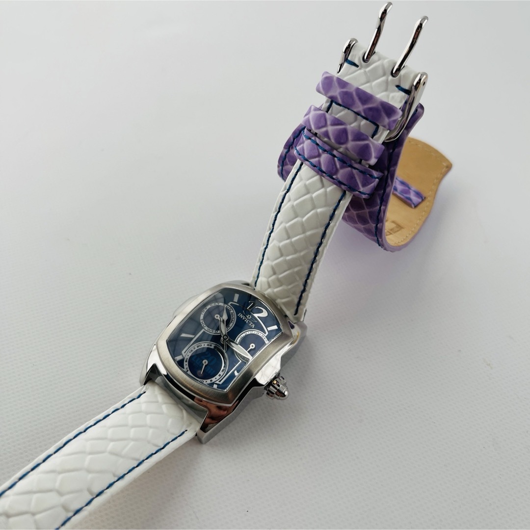 INVICTA(インビクタ)のAB32 インビクタ レディースブランド腕時計 パープル・ホワイト 上位モデル レディースのファッション小物(腕時計)の商品写真