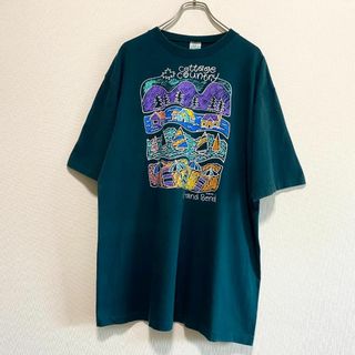 ヴィンテージ(VINTAGE)のカナダ製　1991年製　半袖　Tシャツ　ヴィンテージ　90年代　古着 J857(Tシャツ/カットソー(半袖/袖なし))