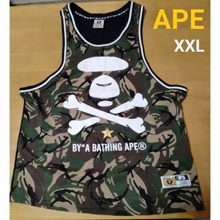 エーエイプバイアベイシングエイプ(AAPE BY A BATHING APE)の【№493】AAPE BY A BATHING APE タンクトップ XXL(タンクトップ)