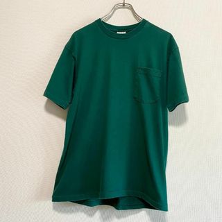 ギャップ(GAP)のアメリカ古着　オールドギャップ　90s シングルステッチ　半袖　Tシャツ　無地(Tシャツ/カットソー(半袖/袖なし))