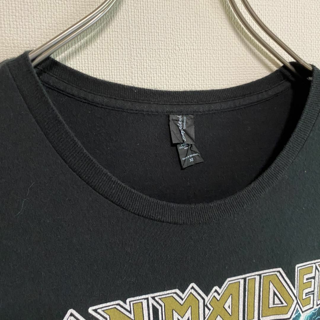 MUSIC TEE(ミュージックティー)のアメリカ古着　アイアンメイデン　IRON MAIDEN　半袖　Tシャツ　バンT メンズのトップス(Tシャツ/カットソー(半袖/袖なし))の商品写真