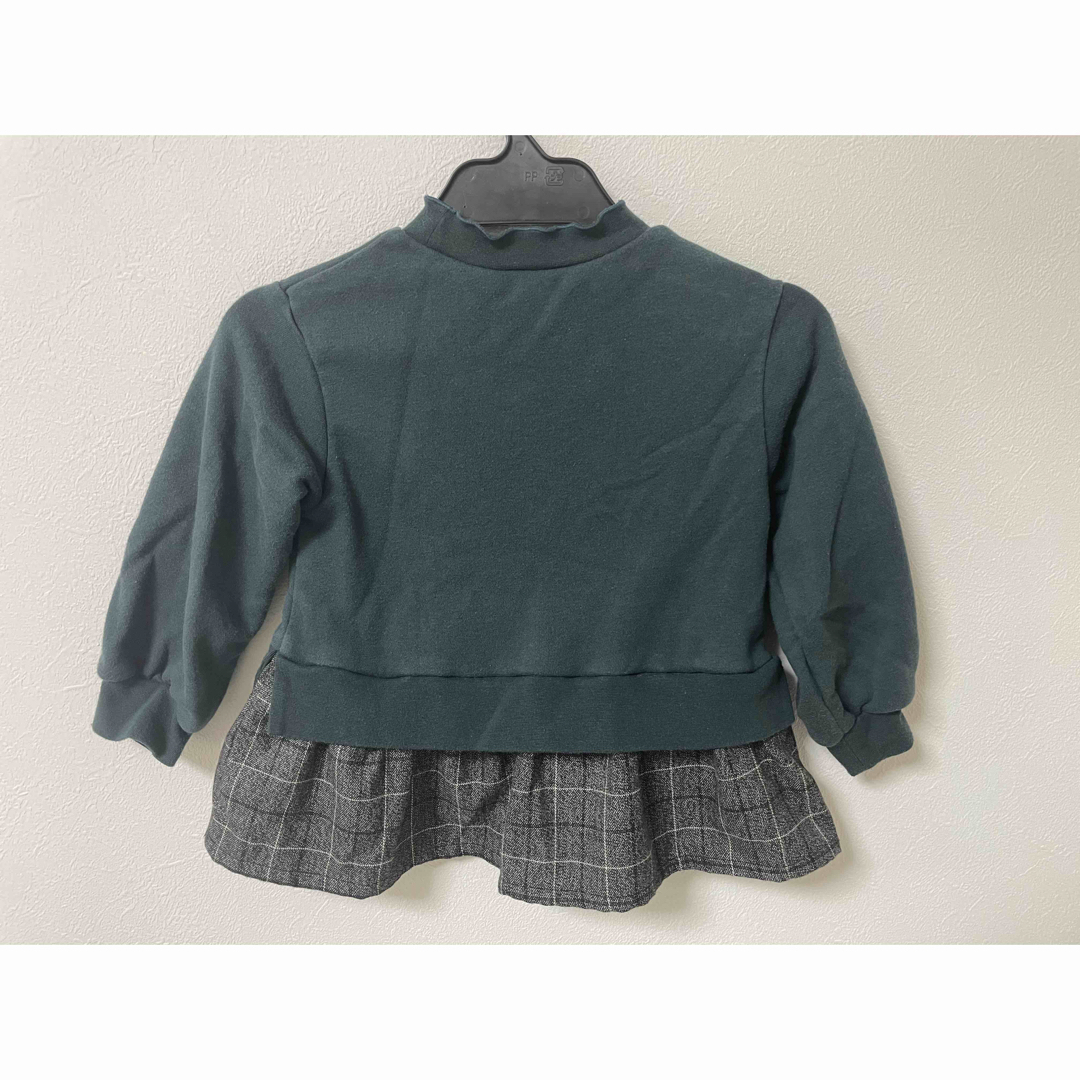 apres les cours(アプレレクール)のアプレ レ クール　女の子　100cm ロングTシャツ キッズ/ベビー/マタニティのキッズ服女の子用(90cm~)(Tシャツ/カットソー)の商品写真