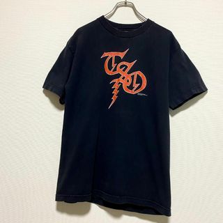 ミュージックティー(MUSIC TEE)のアメリカ古着　トランス・シベリアン・オーケストラ　バンT　ツアー　Tシャツ　半袖(Tシャツ/カットソー(半袖/袖なし))