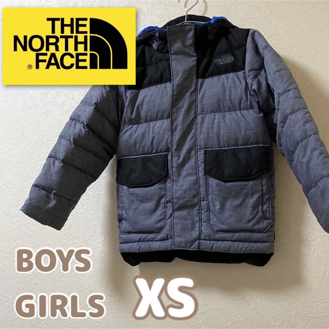 THE NORTH FACE(ザノースフェイス)のノースフェイス キッズ XS ダウンジャケット キッズ/ベビー/マタニティのキッズ服男の子用(90cm~)(ジャケット/上着)の商品写真