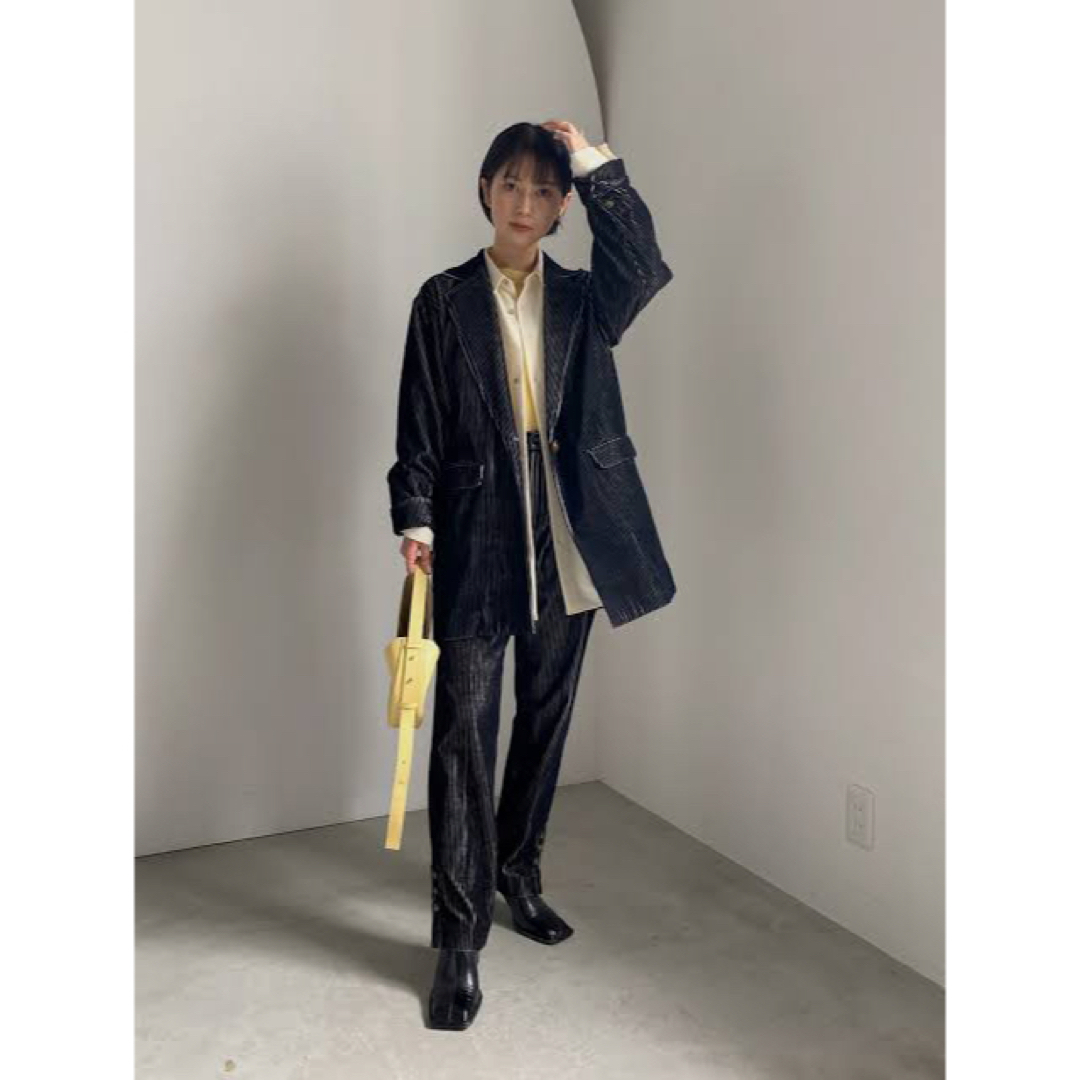 Ameri VINTAGE(アメリヴィンテージ)のWIDE COLOR CORDUROY JACKET Ameri vintage レディースのジャケット/アウター(テーラードジャケット)の商品写真