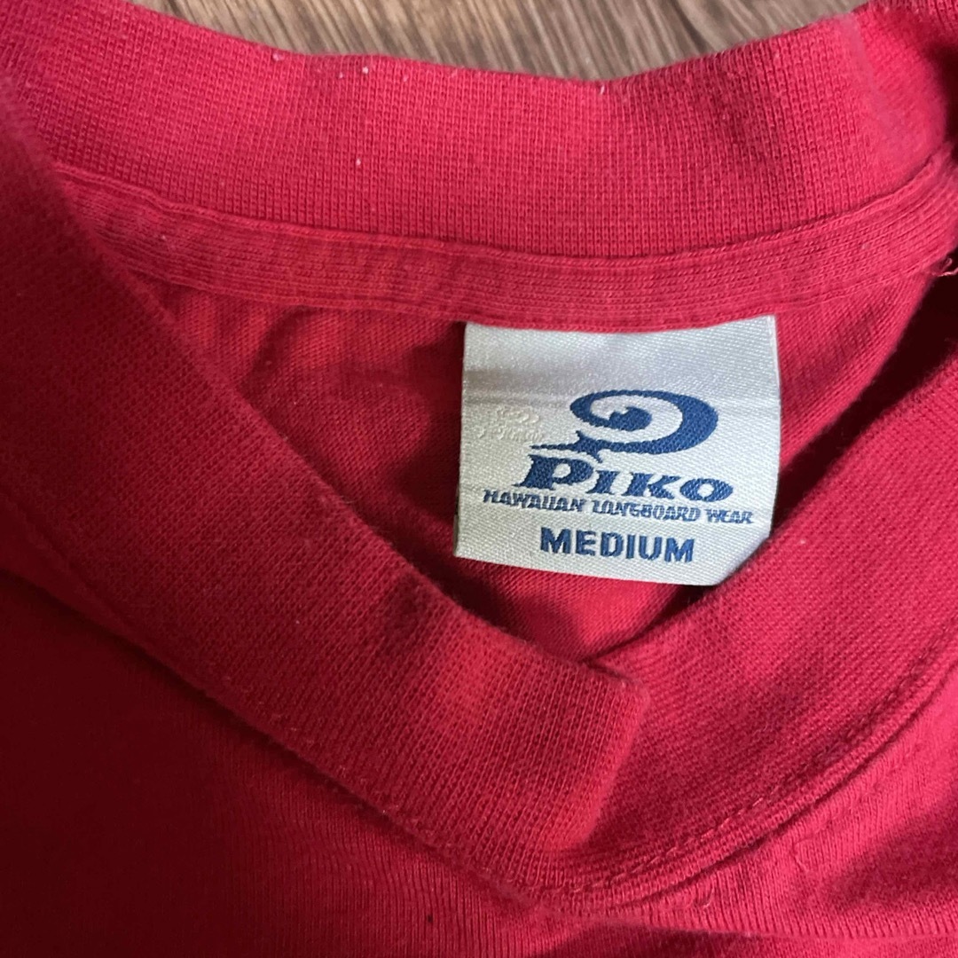 PIKO(ピコ)のpiko メンズ　Tシャツ　赤🟥 メンズのトップス(Tシャツ/カットソー(半袖/袖なし))の商品写真