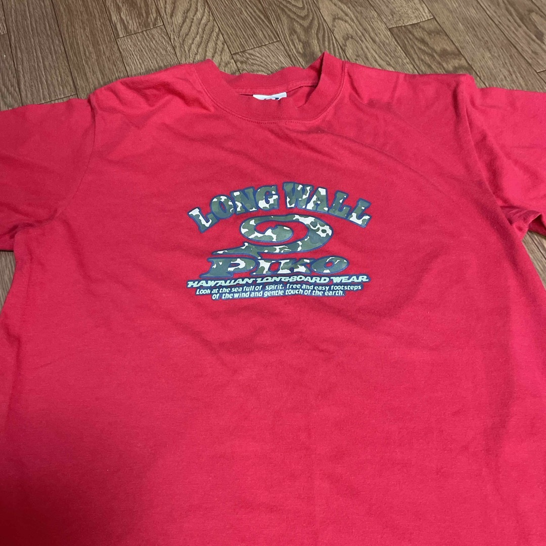 PIKO(ピコ)のpiko メンズ　Tシャツ　赤🟥 メンズのトップス(Tシャツ/カットソー(半袖/袖なし))の商品写真