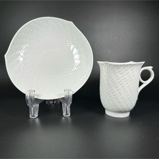 MEISSEN - マイセンインドの華三点セットグリーン未使用新 カップ MEISSEN - マイセンインドの華三点セットグリーン未使用新 カップ