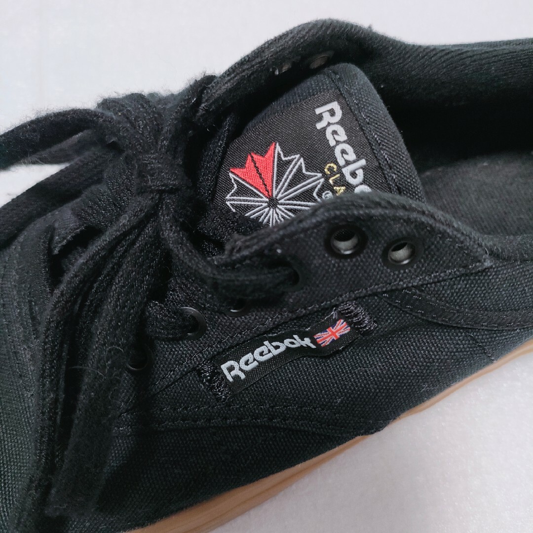 Reebok CLASSIC(リーボッククラシック)の【海外限定カラー】リーボック Reebok クラブC 黒 スニーカー 24cm レディースの靴/シューズ(スニーカー)の商品写真