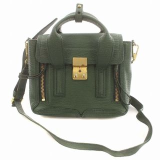 スリーワンフィリップリム(3.1 Phillip Lim)のフィリップリム 3.1phillip lim サッチェル ショルダーバッグ 緑(ショルダーバッグ)