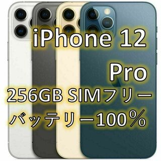 iPhone 12 Pro パシフィックブルー 256 GB SIMフリー(スマートフォン本体)