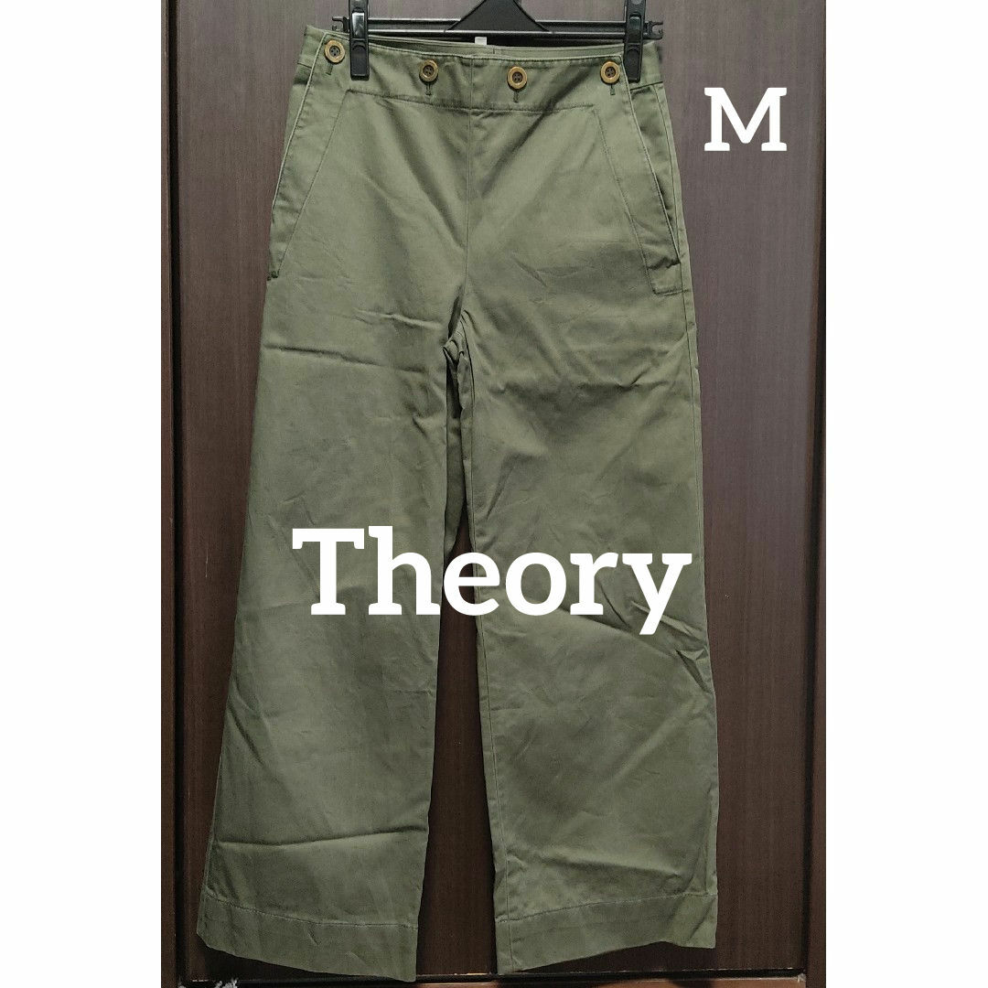 theory(セオリー)のTheory  セオリー  チノワイドパンツ  サイズ2 レディースのパンツ(カジュアルパンツ)の商品写真