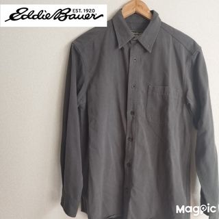 エディーバウアー(Eddie Bauer)のEddie Bauer エディー バウアー 長袖シャツ シンプル ボタンダウン(シャツ)