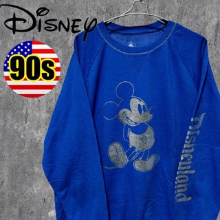 ディズニー(Disney)の【希少】90s ミッキーマウス スウェット ヴィンテージ 古着 ビッグサイズ4L(スウェット)