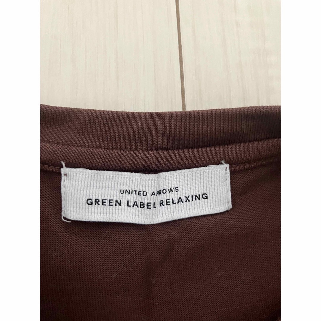 UNITED ARROWS green label relaxing(ユナイテッドアローズグリーンレーベルリラクシング)のノースリーブカットソー　グリーンレーベルリラクシング　3617-674-2566 レディースのトップス(カットソー(半袖/袖なし))の商品写真