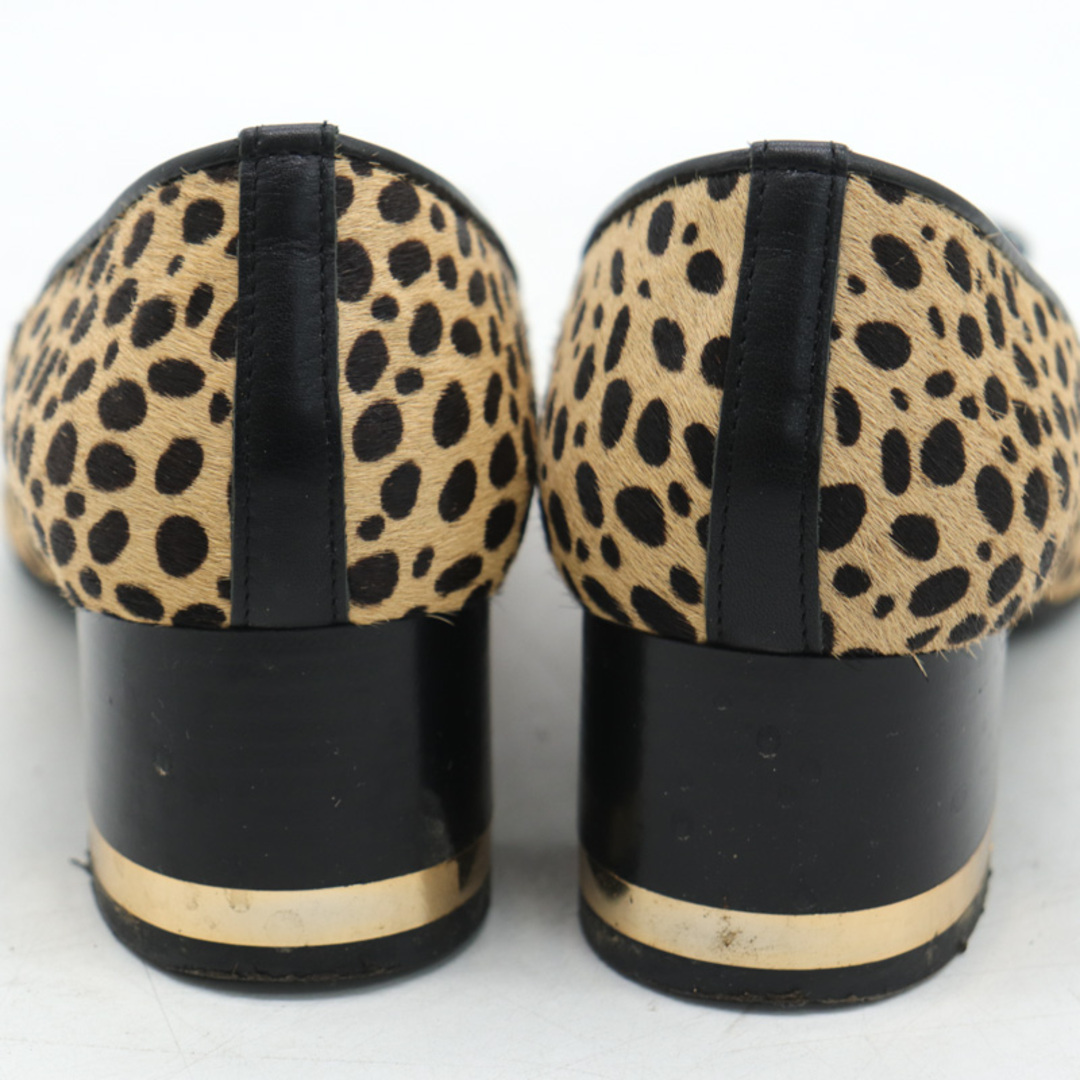 DIANA(ダイアナ)のダイアナ パンプス ハラコ レオパード リボン 日本製 ブランド シューズ 靴 レディース 22サイズ ベージュ DIANA レディースの靴/シューズ(ハイヒール/パンプス)の商品写真