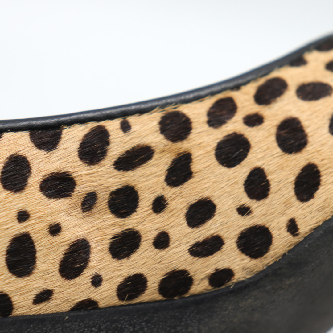 DIANA(ダイアナ)のダイアナ パンプス ハラコ レオパード リボン 日本製 ブランド シューズ 靴 レディース 22サイズ ベージュ DIANA レディースの靴/シューズ(ハイヒール/パンプス)の商品写真