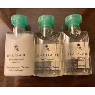 ブルガリ(BVLGARI)のBVLGARI アメニティ3種セット(サンプル/トライアルキット)