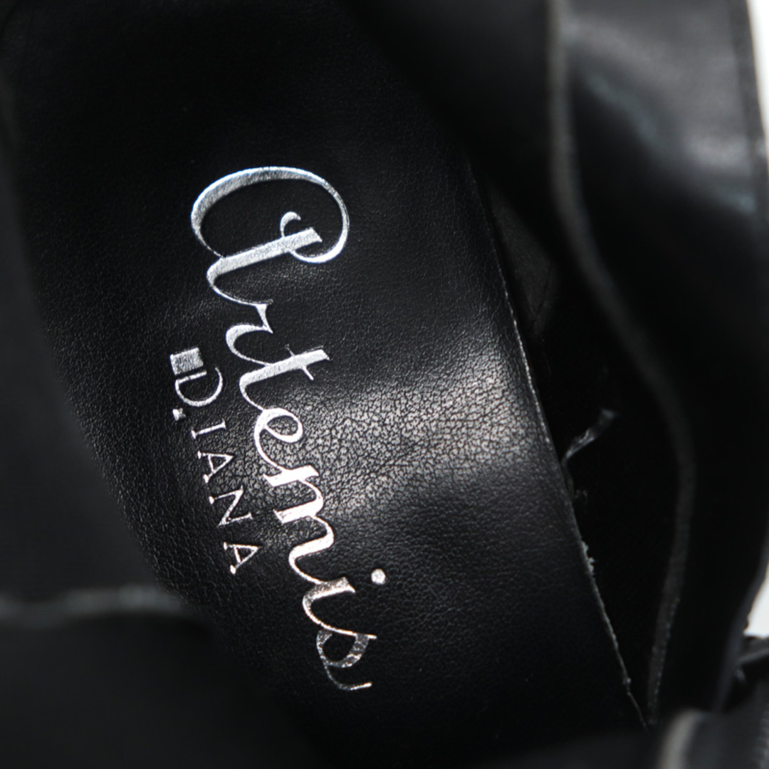 DIANA(ダイアナ)のダイアナ ショートブーツ アルテミス サイドゴア ブランド シューズ 靴 黒 レディース 23.5サイズ ブラック DIANA レディースの靴/シューズ(ブーツ)の商品写真