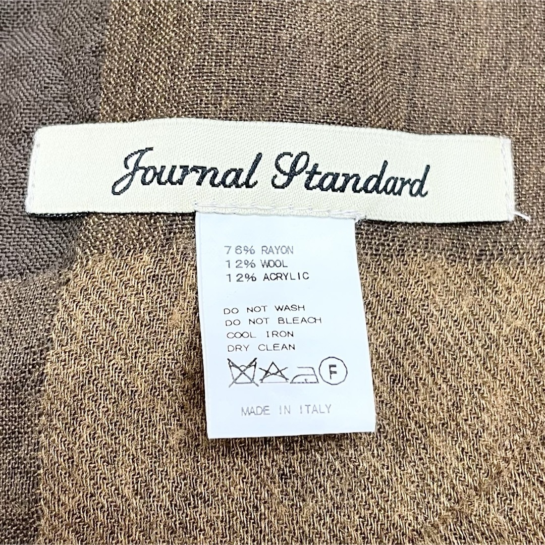 JOURNAL STANDARD(ジャーナルスタンダード)のJOURNAL STANDARD ジャーナルスタンダード チェック柄 ストール レディースのファッション小物(ストール/パシュミナ)の商品写真