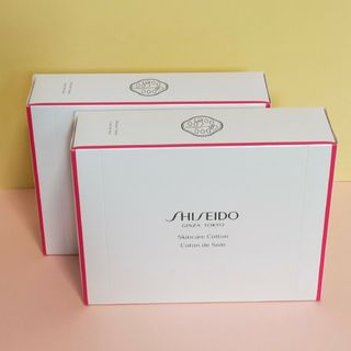 シセイドウ(SHISEIDO (資生堂))のSHISEIDO スキンケアコットン 90枚入り　2箱 コットン 天然シルク配合(コットン)