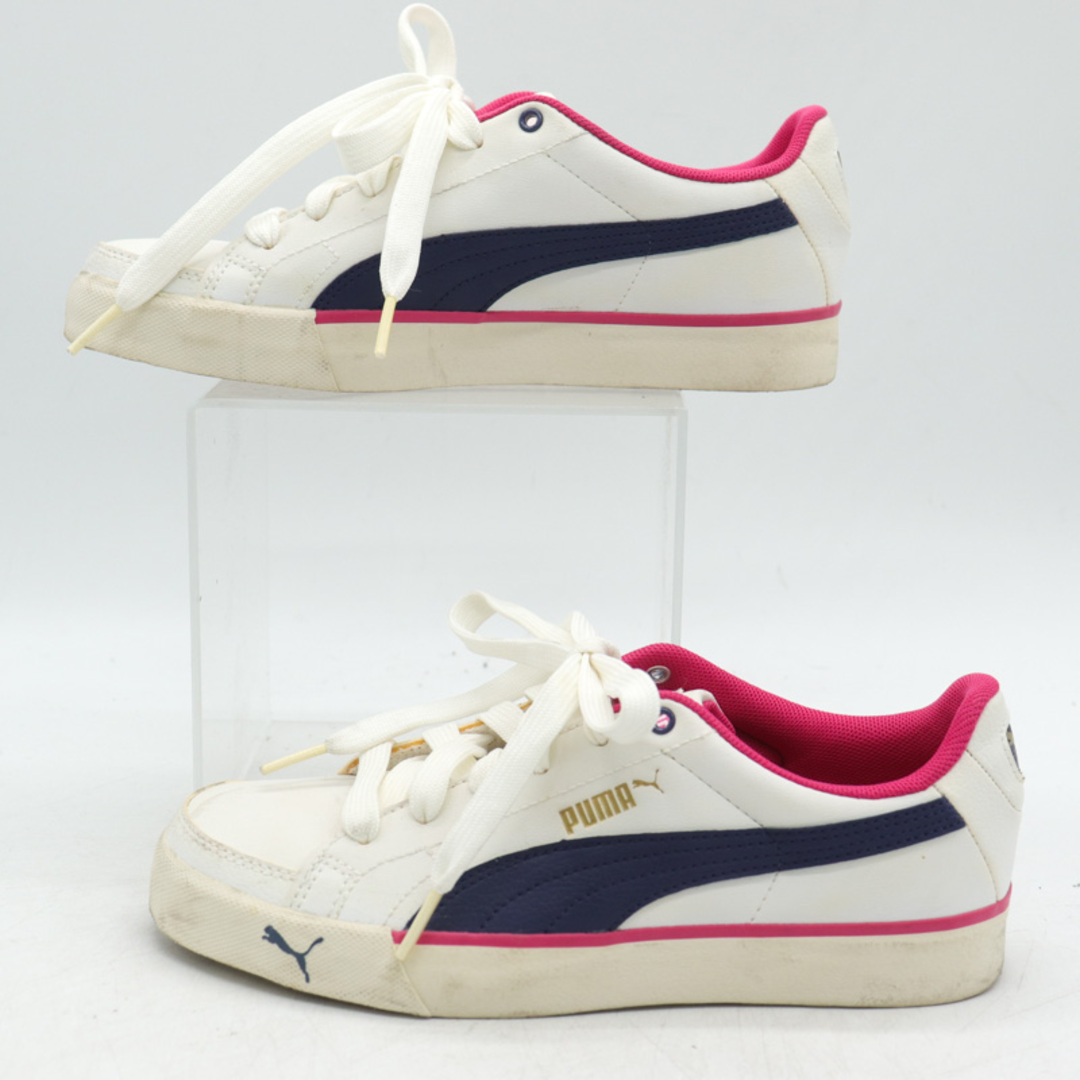 PUMA(プーマ)のプーマ スニーカー コートポイント BG 352529 18 ローカット シューズ 靴 レディース 22.5サイズ ホワイト PUMA レディースの靴/シューズ(スニーカー)の商品写真