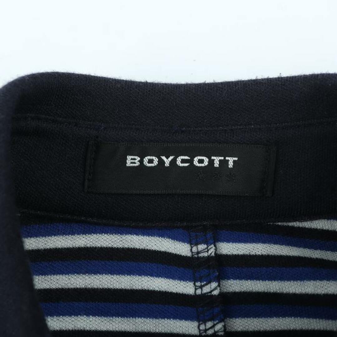 BOYCOTT(ボイコット)のボイコット ジャケット ブルゾン アウター メンズ 3サイズ ネイビー BOYCOTT メンズのジャケット/アウター(その他)の商品写真