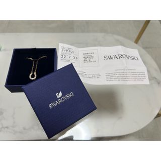 スワロフスキー(SWAROVSKI)のスワロフスキー　ホースシューネックレス(ネックレス)