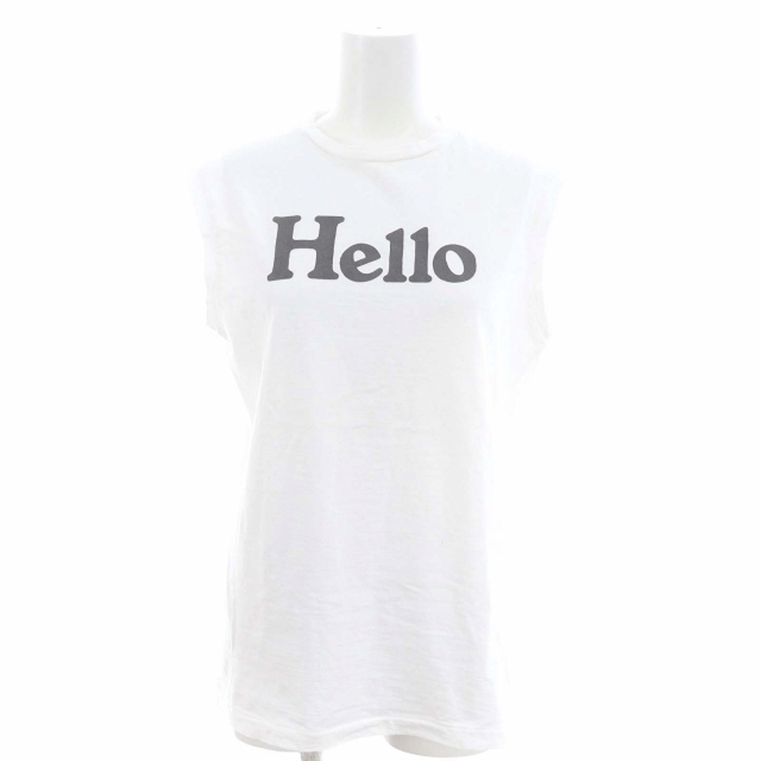 美品！マディソンブルーHELLO NOSLEEVE TEE　01