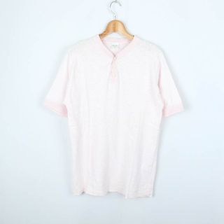 ユナイテッドアローズ(UNITED ARROWS)のユナイテッドアローズ ブルーレーベル 半袖 Tシャツ コットン100％ トップス メンズ Lサイズ ピンク系 UNITED ARROWS(Tシャツ/カットソー(半袖/袖なし))