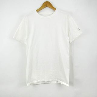 チャンピオン(Champion)のチャンピオン 半袖Tシャツ ワンポイントロゴ スポーツウエア メンズ Sサイズ ホワイト Champion(Tシャツ/カットソー(半袖/袖なし))