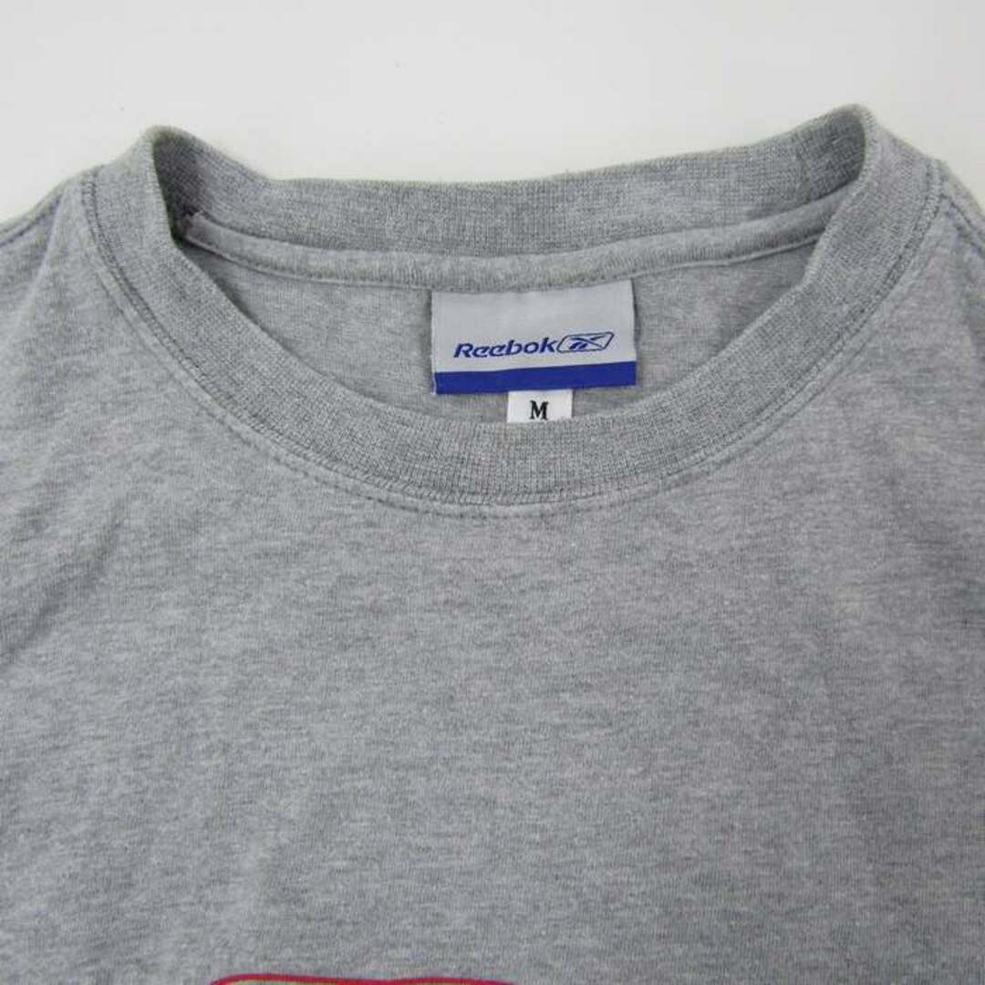 Reebok(リーボック)のリーボック 半袖Tシャツ ロゴT スポーツウエア メンズ Mサイズ グレー Reebok メンズのトップス(Tシャツ/カットソー(半袖/袖なし))の商品写真