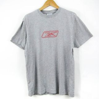 リーボック(Reebok)のリーボック 半袖Tシャツ ロゴT スポーツウエア メンズ Mサイズ グレー Reebok(Tシャツ/カットソー(半袖/袖なし))