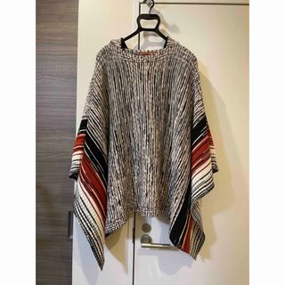 【オレンジタグ】MISSONI ミッソーニ ポンチョ