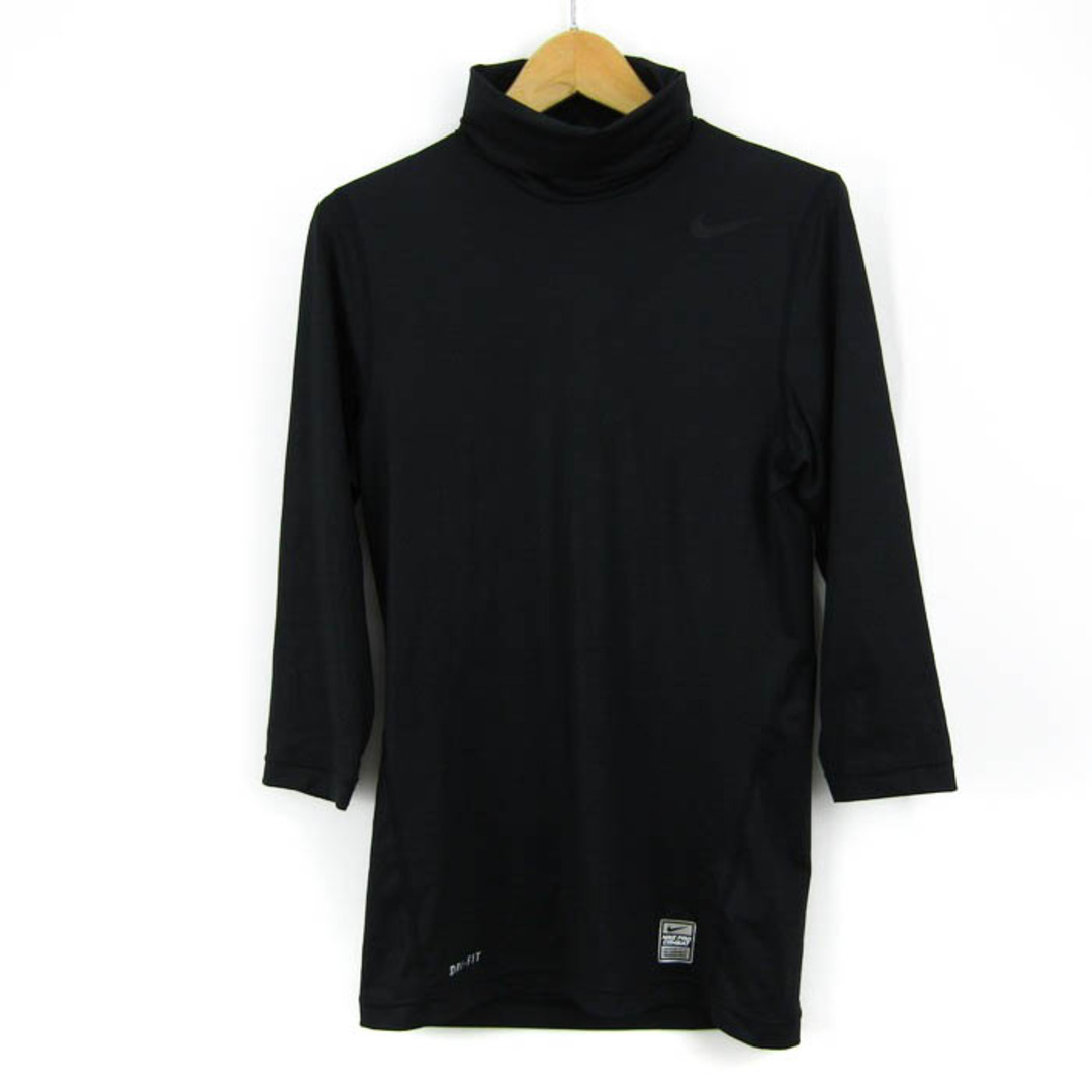 NIKE(ナイキ)のナイキ 長袖Tシャツ コンプレッションインナー ドライフィット 大きいサイズ メンズ XLサイズ ブラック NIKE メンズのトップス(Tシャツ/カットソー(七分/長袖))の商品写真