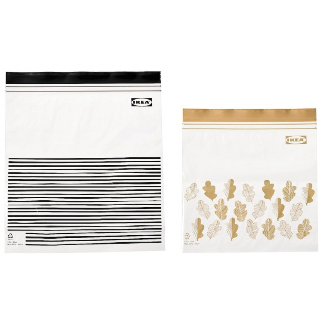IKEA(イケア)のIKEA イケア ジップロック 4サイズ 2箱セット④ 匿名発送 インテリア/住まい/日用品のキッチン/食器(収納/キッチン雑貨)の商品写真