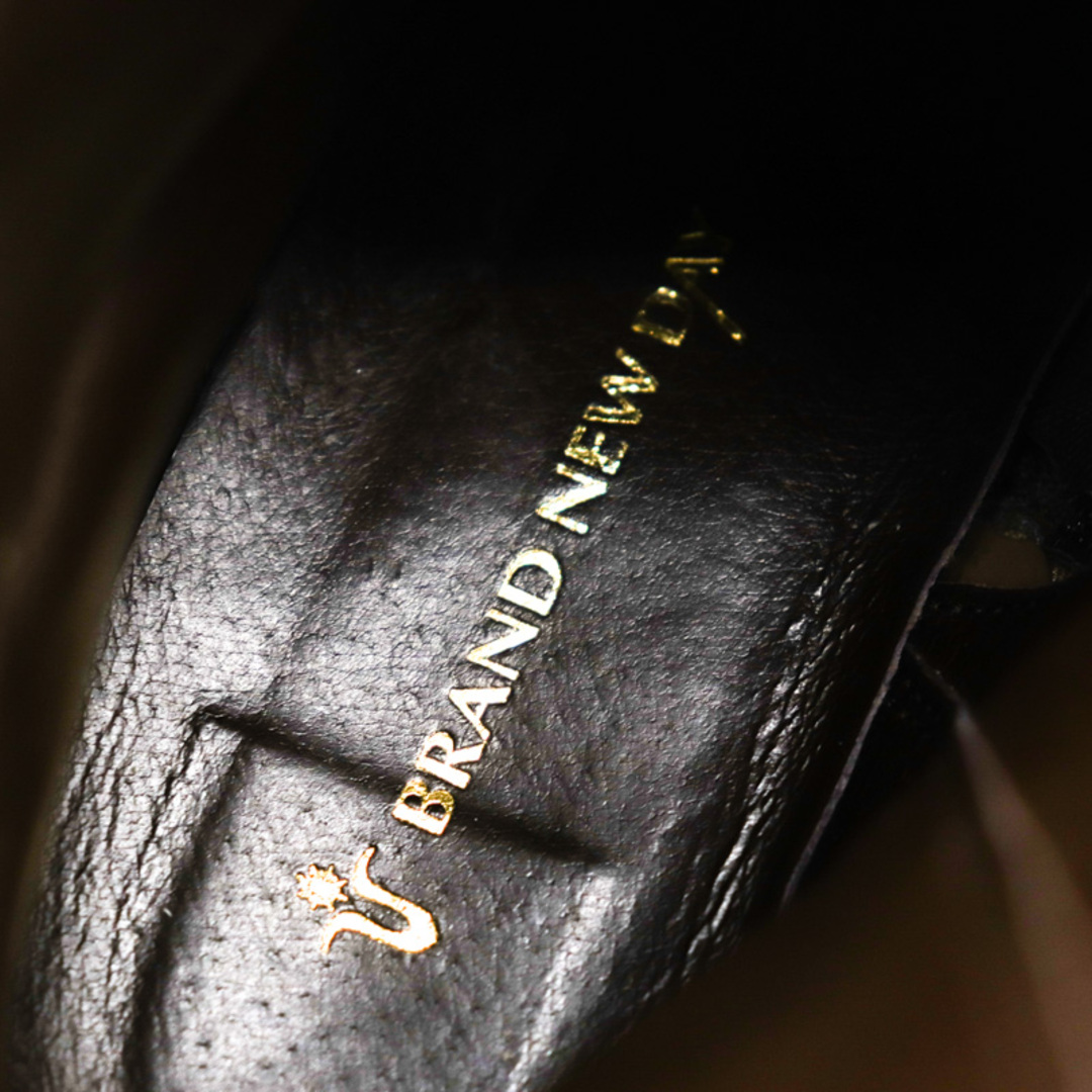ブランニューデイ ショートブーツ レースアップ 日本製 スエード シューズ 靴 レディース 23.5サイズ グレージュ brand New day レディースの靴/シューズ(ブーツ)の商品写真