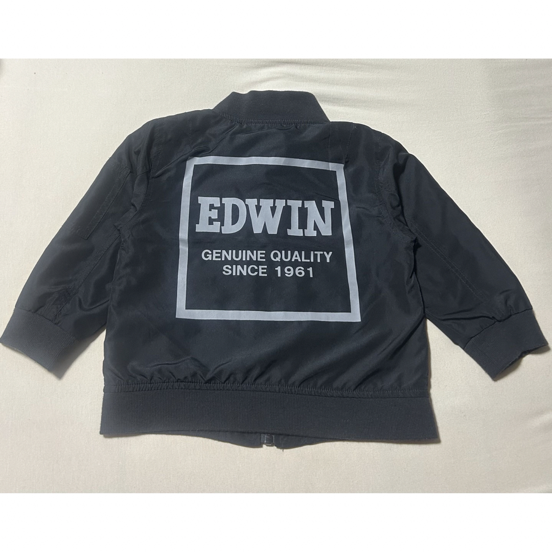 EDWIN(エドウィン)のEDWIN  ナイロンジャケット 95cm キッズ/ベビー/マタニティのキッズ服男の子用(90cm~)(ジャケット/上着)の商品写真