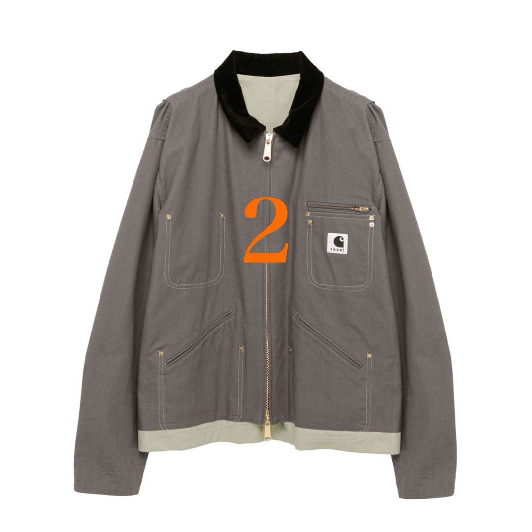 sacai(サカイ)のSacai Carhartt Reversible Duck Jacket メンズのジャケット/アウター(ブルゾン)の商品写真