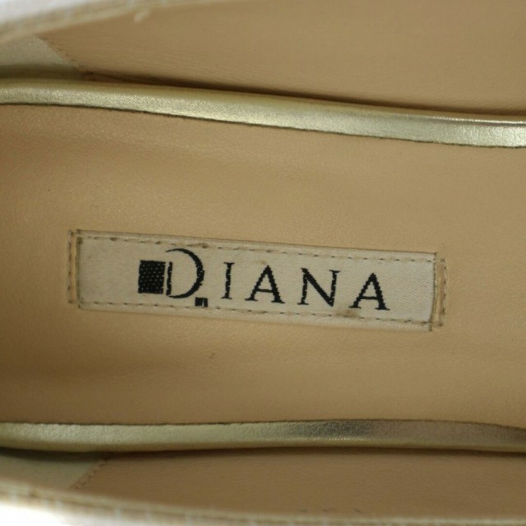 DIANA(ダイアナ)のダイアナ DIANA パンプス ハイヒール レザー 24.5㎝ ベージュ レディースの靴/シューズ(ハイヒール/パンプス)の商品写真