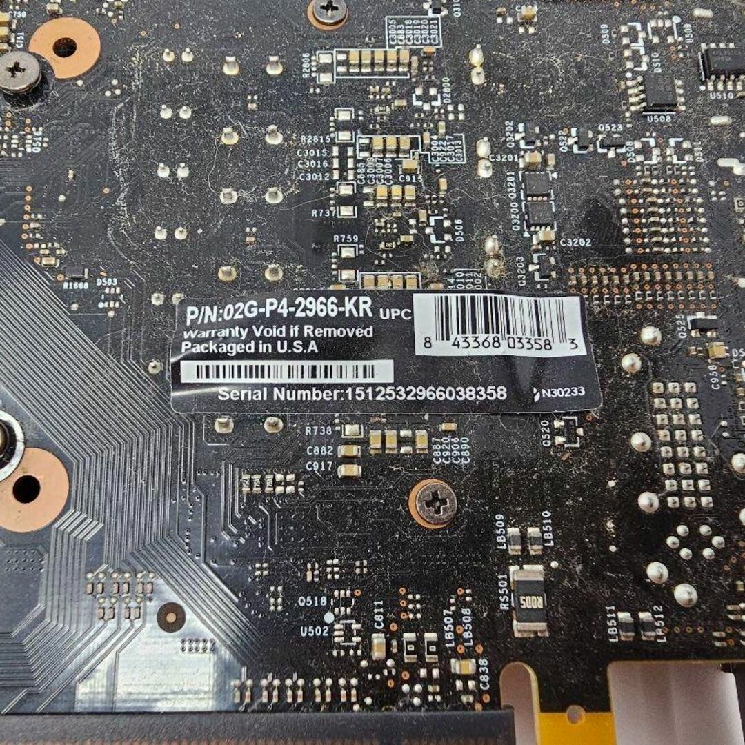 EVGA GeForce GTX 960 ACX 2.0+ スマホ/家電/カメラのPC/タブレット(PCパーツ)の商品写真