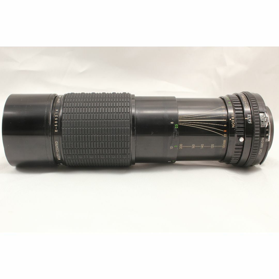SIGMA(シグマ)のSIGMA ZOOM-K ズームレンズ  4.5 100-200mm Nikon スマホ/家電/カメラのカメラ(レンズ(ズーム))の商品写真