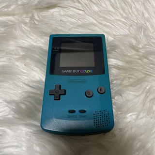ゲームボーイ(ゲームボーイ)のゲームボーイ カラー CGB-001 ブルー(携帯用ゲーム機本体)