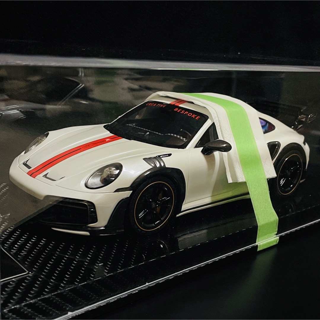 Porsche(ポルシェ)の99台限定 1/18 VIP Models テックアート ポルシェ 911 エンタメ/ホビーのおもちゃ/ぬいぐるみ(ミニカー)の商品写真