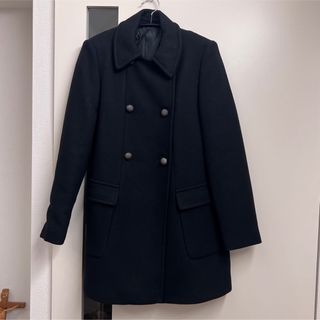 ザラ(ZARA)のZARA ウールブレンドコート(ピーコート)