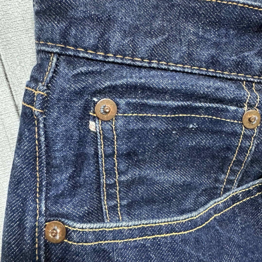 美品!KAPTAIN SUNSHINE 32セルビッチデニム!日本製!赤耳! 美品!KAPTAIN SUNSHINE 32セルビッチデニム!日本製!赤耳!