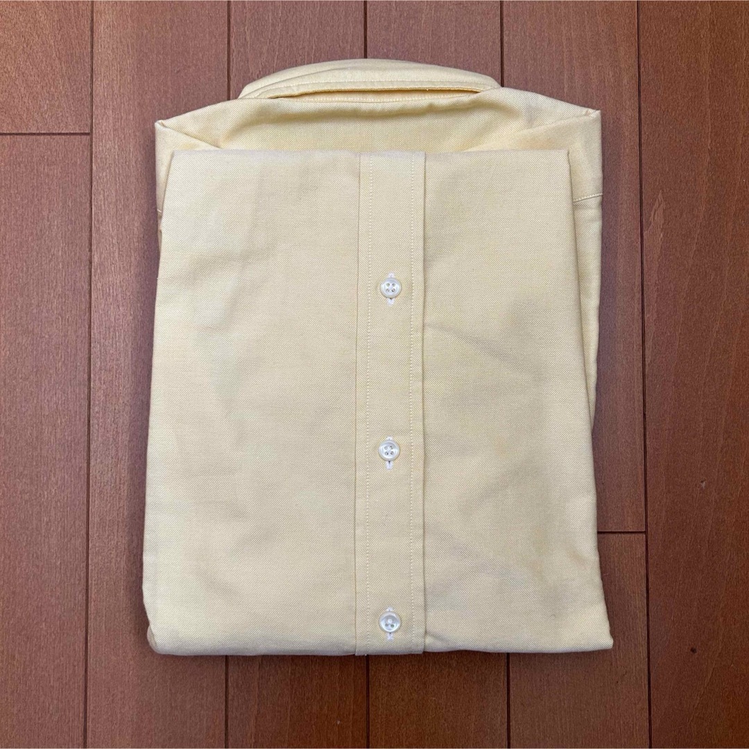 Ralph Lauren(ラルフローレン)の新品 90s POLO Ralph Lauren 長袖BDシャツ イエロー メンズのトップス(シャツ)の商品写真