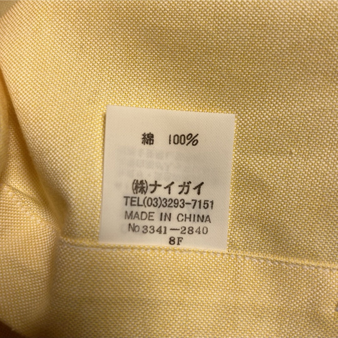 Ralph Lauren(ラルフローレン)の新品 90s POLO Ralph Lauren 長袖BDシャツ イエロー メンズのトップス(シャツ)の商品写真