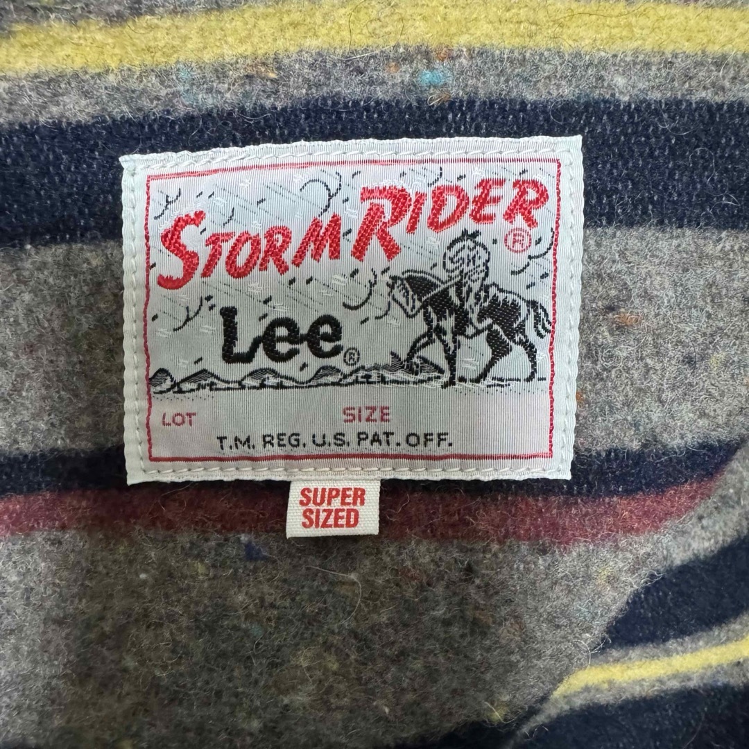 Lee(リー)の【完売品】ほぼ未使用！Lee SUPERSIZED RIDER JACKET   メンズのジャケット/アウター(Gジャン/デニムジャケット)の商品写真